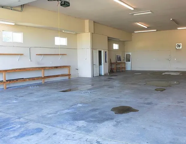 a front view of house with yard and seating area