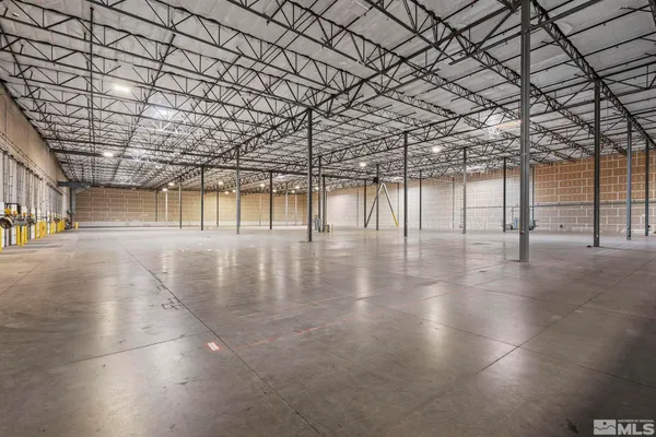 a view of a hall with an empty room