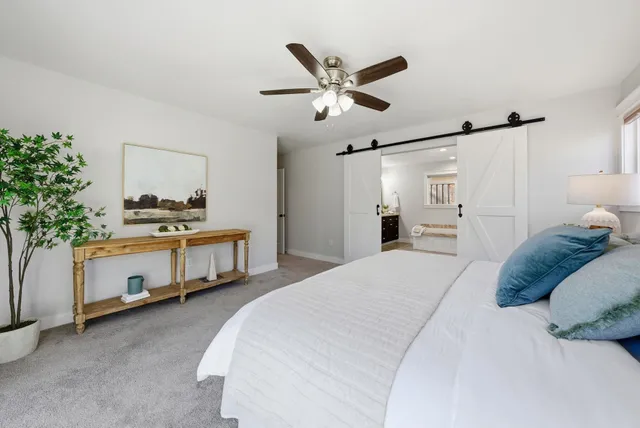 a view of empty room