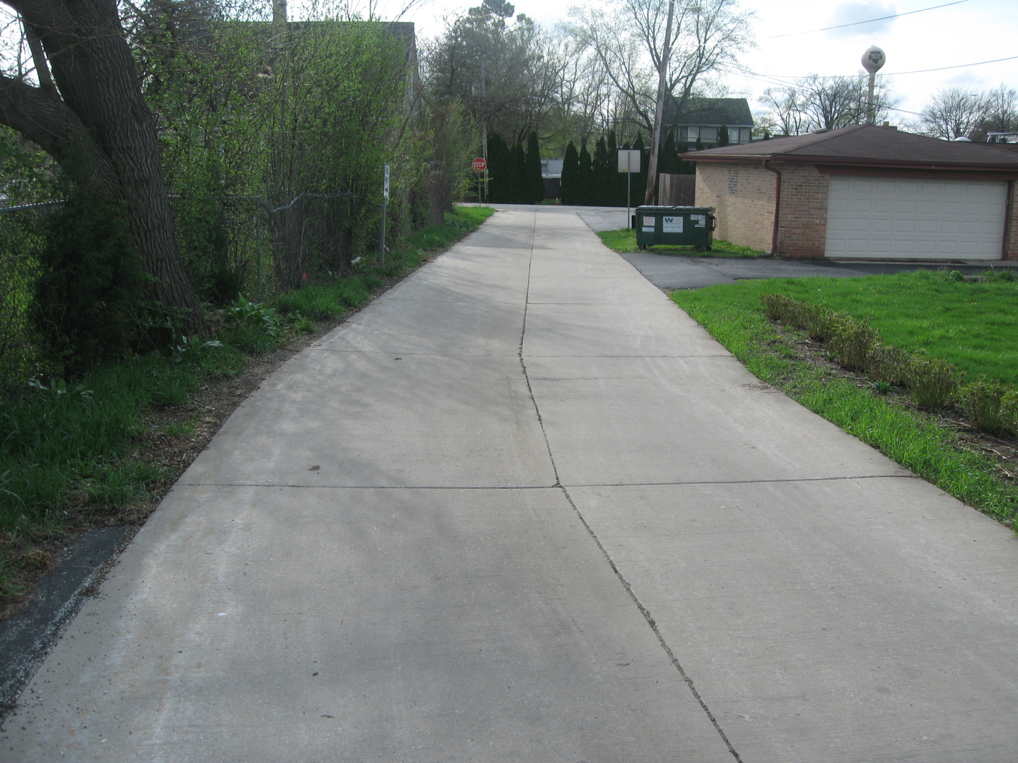 138 West Irving Park Road Wood Dale, IL 60191 - Photo 48 of 63 a view of a backyard with green space