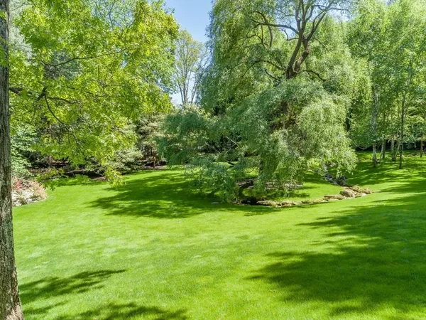 a view of a golf course