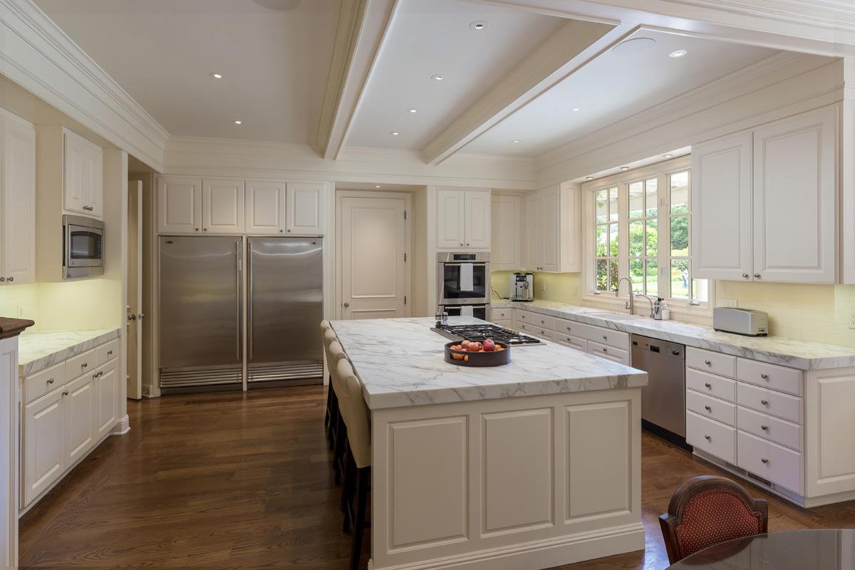 87 Patricia Drive Atherton, CA 94027 - Photo 11 of 41 a kitchen that has a sink a stove a refrigerator and a stove