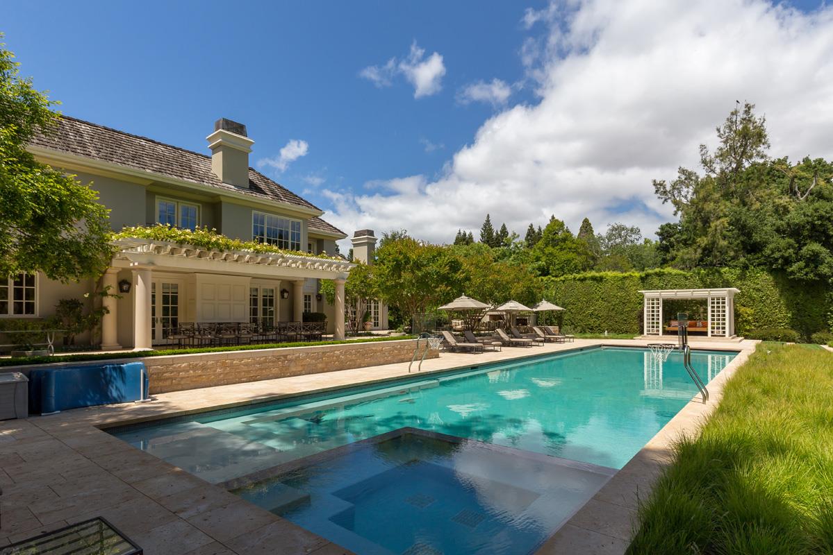 87 Patricia Drive Atherton, CA 94027 - Photo 36 of 41 a view of a house with a yard patio and sitting area