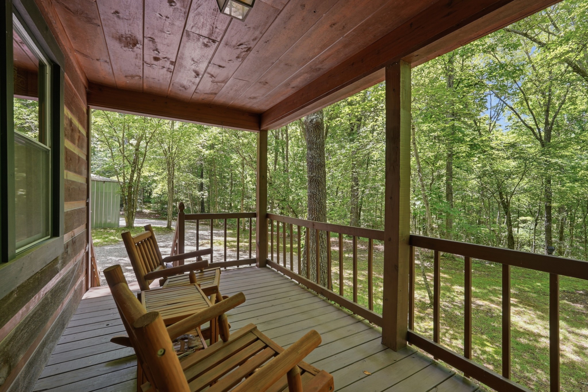 118 Cherokee Road Spencer, TN 38585 - Photo 25 of 85 a view of a patio with wooden floor