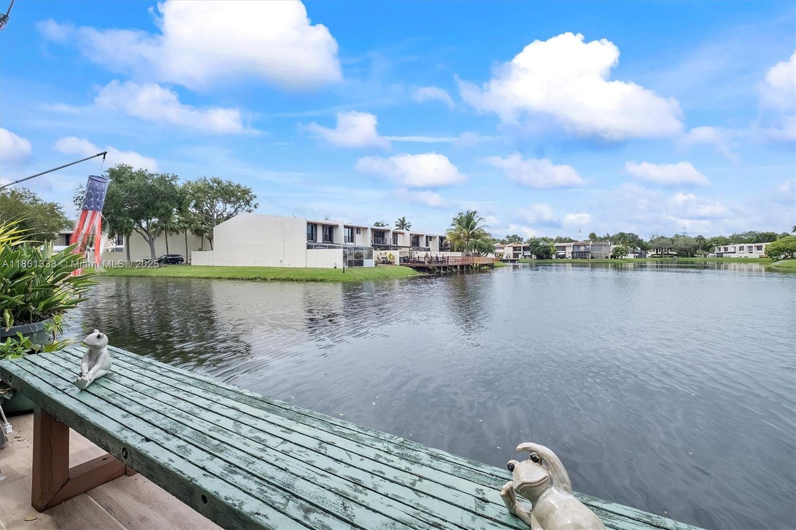10409 Southwest 80th Street Miami, FL 33173 - Photo 30 of 35 a view of a lake from a balcony