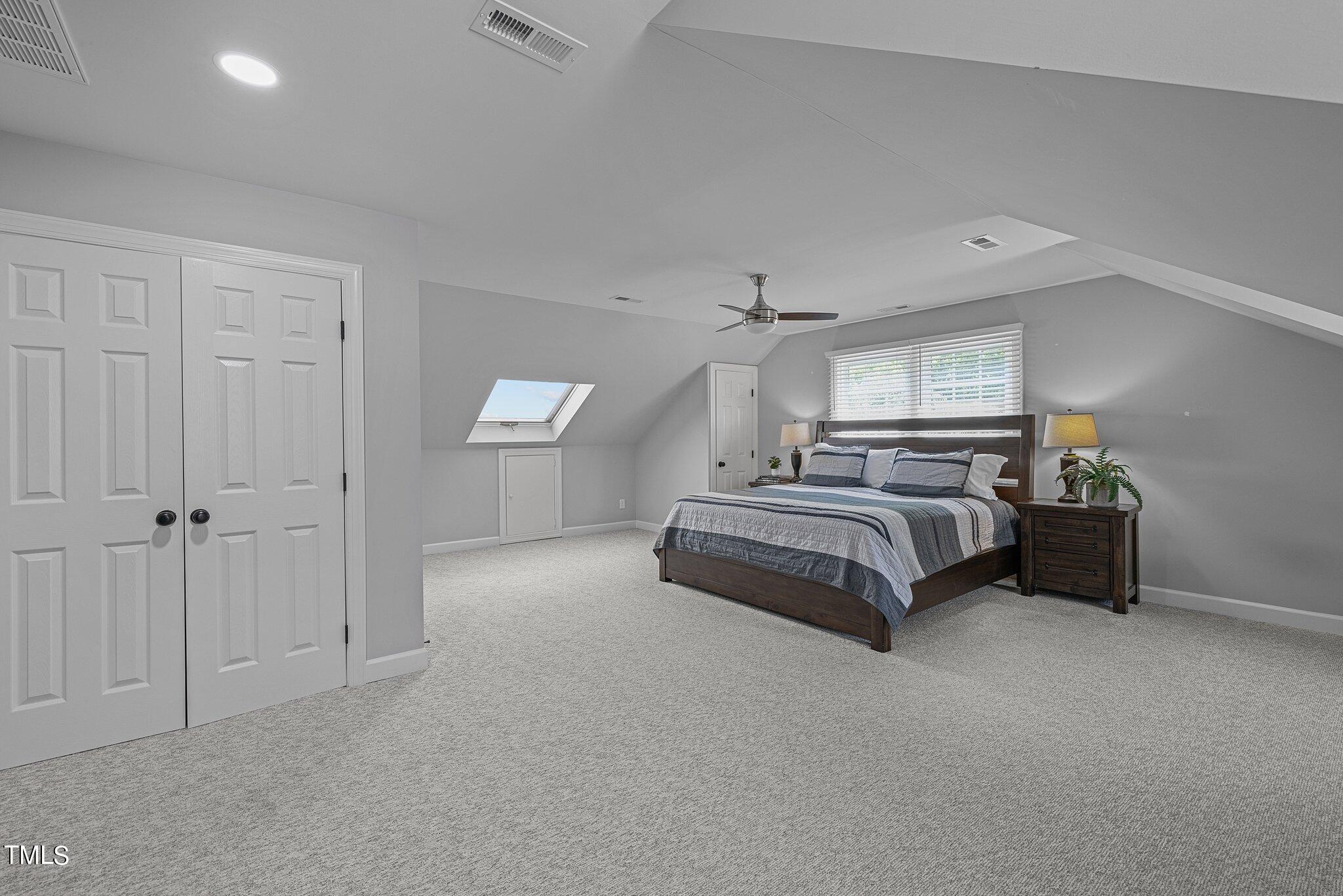1113 Winterwind Place Raleigh, NC 27615 - Photo 35 of 49 Large Bedroom 4 or Bonus Room w/closet