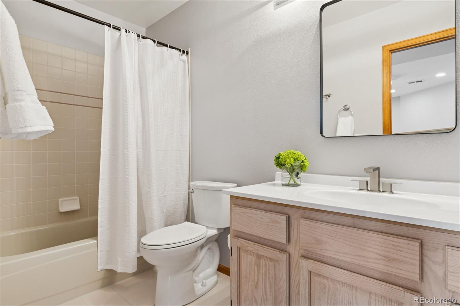 23860 Genesee Village Road Golden, CO 80401 - Photo 29 of 36 a bathroom with a sink a toilet and shower