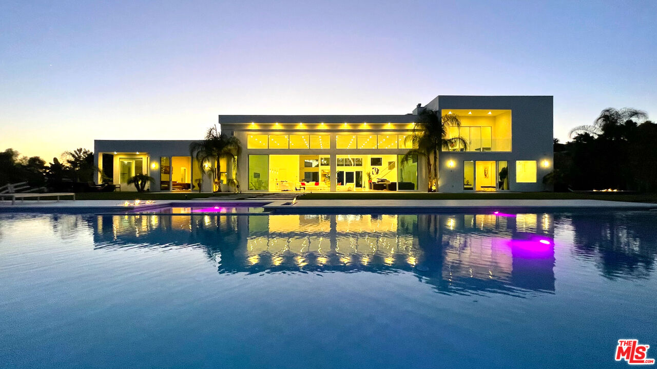 80 Saddlebow Road Bell Canyon, CA 91307 - Photo 34 of 37 a view of swimming pool with an outdoor seating