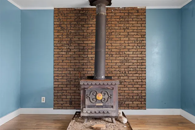 a view of a door of the house