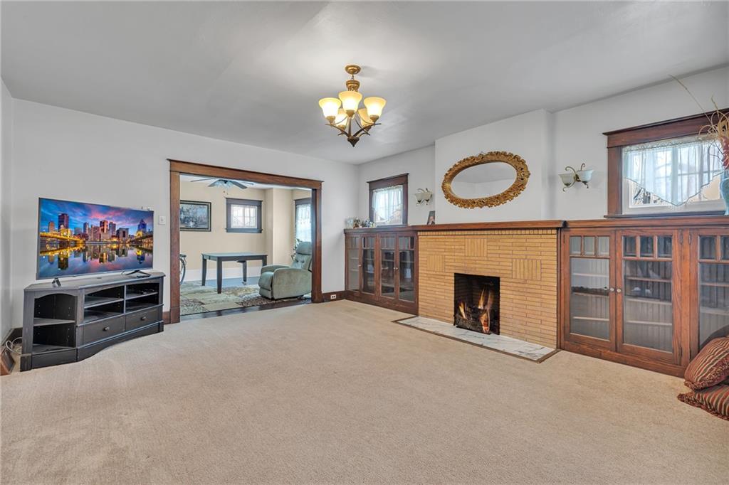 1195 4th Street Beaver, PA 15009 - Photo 10 of 32 Living Room Towards Dining Room