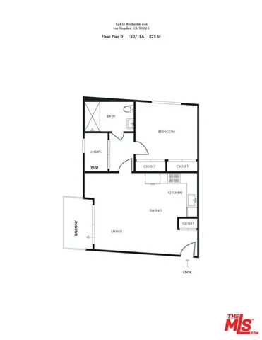 $4,095 | 12431 Rochester Avenue, Unit PH7, Los Angeles, CA 90025