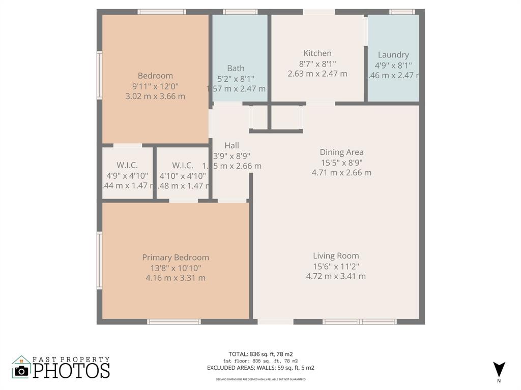 1052 Northwest 103rd Street Miami, FL 33150 - Photo 20 of 40 FLOORPLAN UNIT 1050
