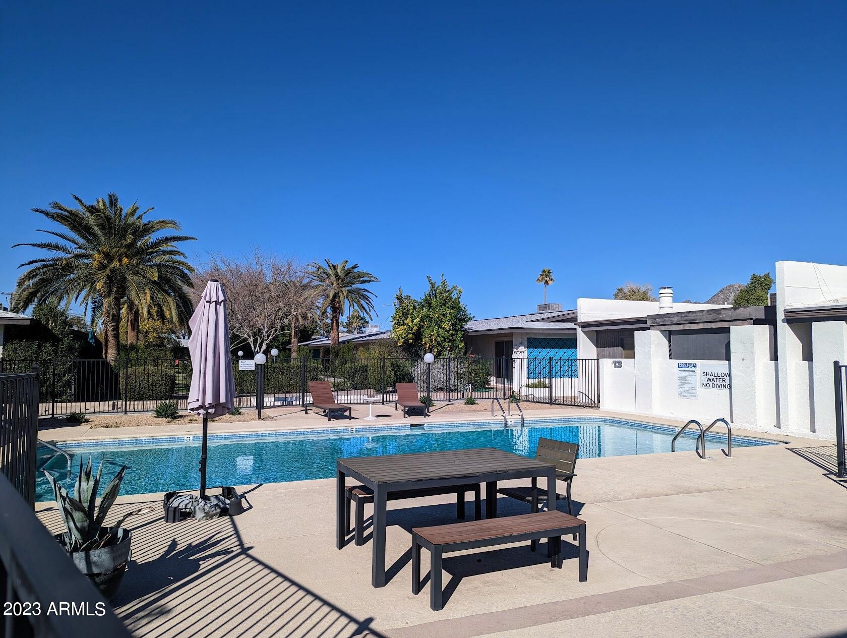 1250 East Bethany Home Road, Unit 5 Phoenix, AZ 85014 - Photo 28 of 31 Citrus Grove Pool