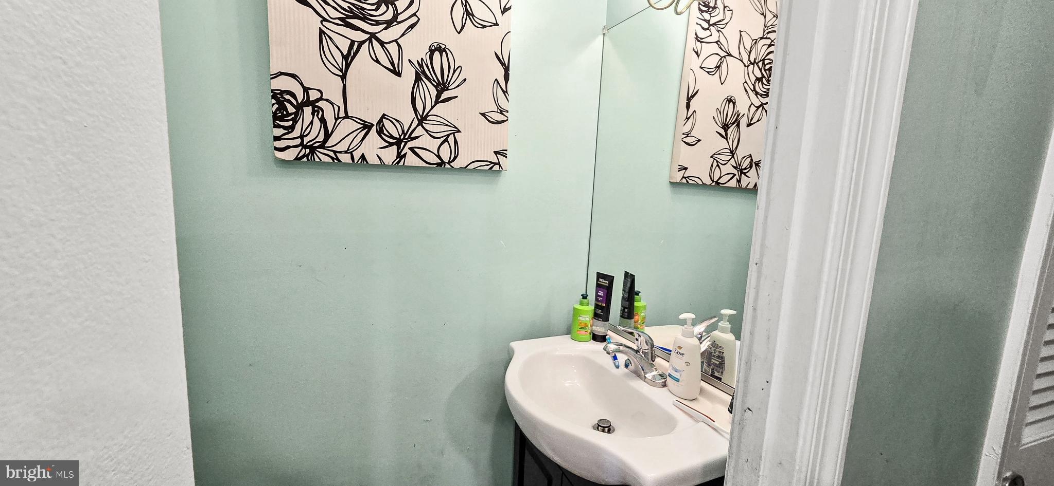 8402 Towne Crest Court Gaithersburg, MD 20877 - Photo 13 of 22 Charming bathroom with floral accents.