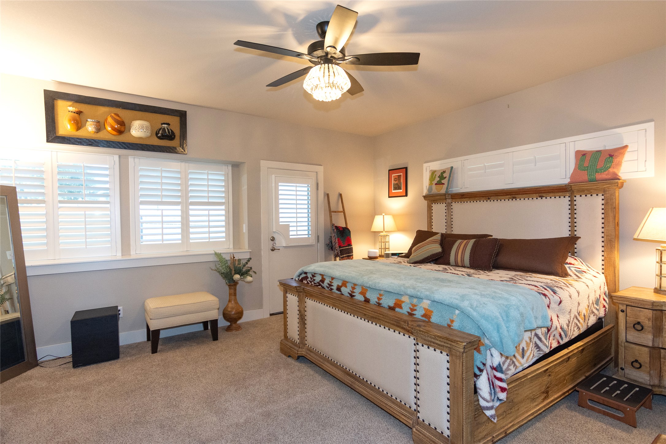 2809 Hopi Path, Unit 12 Leander, TX 78641 - Photo 20 of 34 Master comes with all the goodies, king bed, dressers, lamps - you name it - it is waiting for you