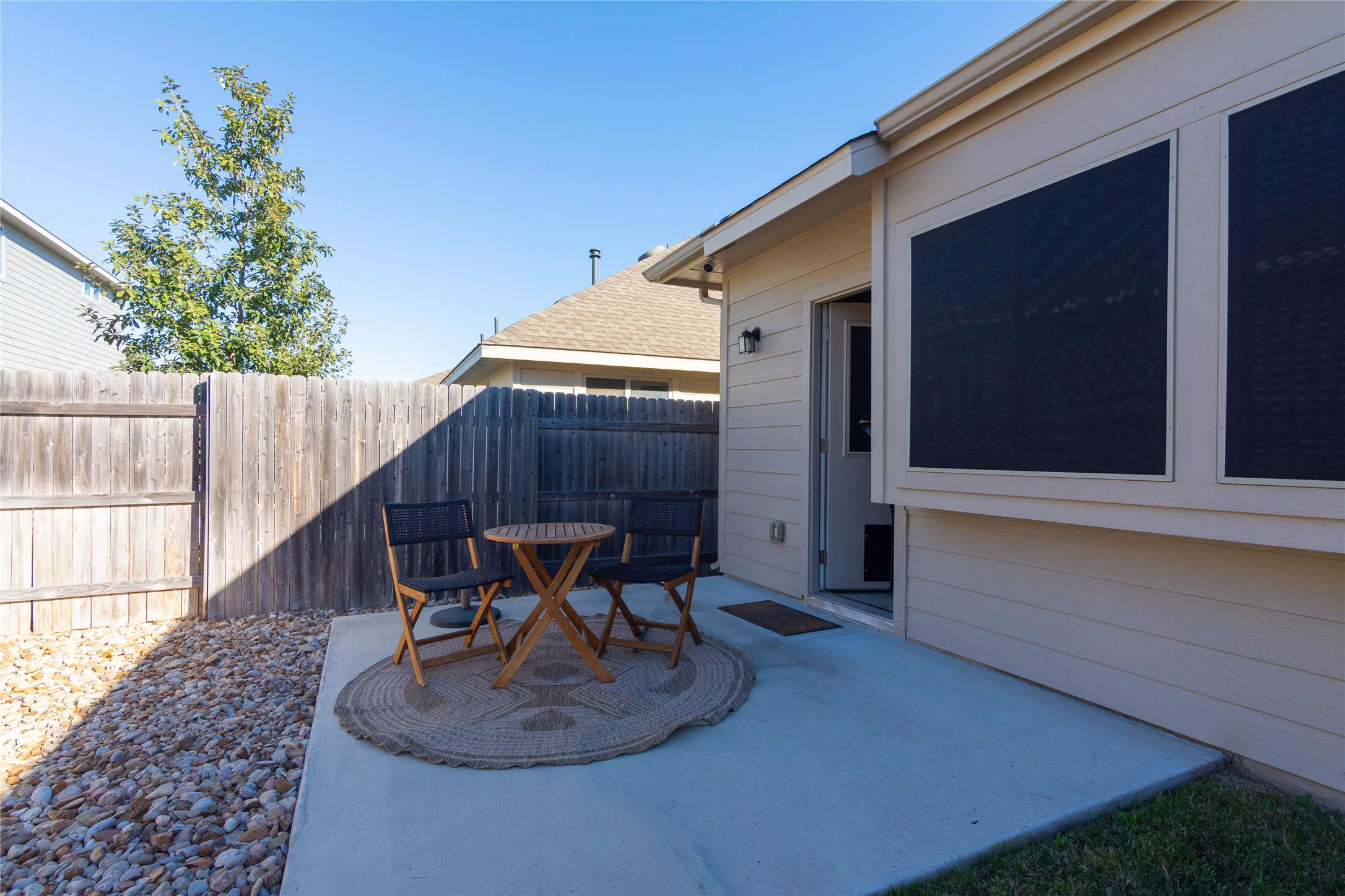 2809 Hopi Path, Unit 12 Leander, TX 78641 - Photo 29 of 34 Back yard patio is fun toooooooo