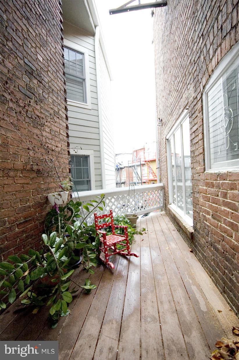 2512 Ontario Road Northwest, Unit 2 Washington, DC 20009 - Photo 22 of 23 Private deck