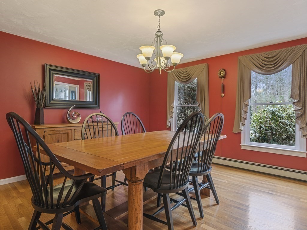 2 Deer Run Road Easton, MA 02356 - Photo 25 of 42 a view of a dining room with furniture window and wooden floor