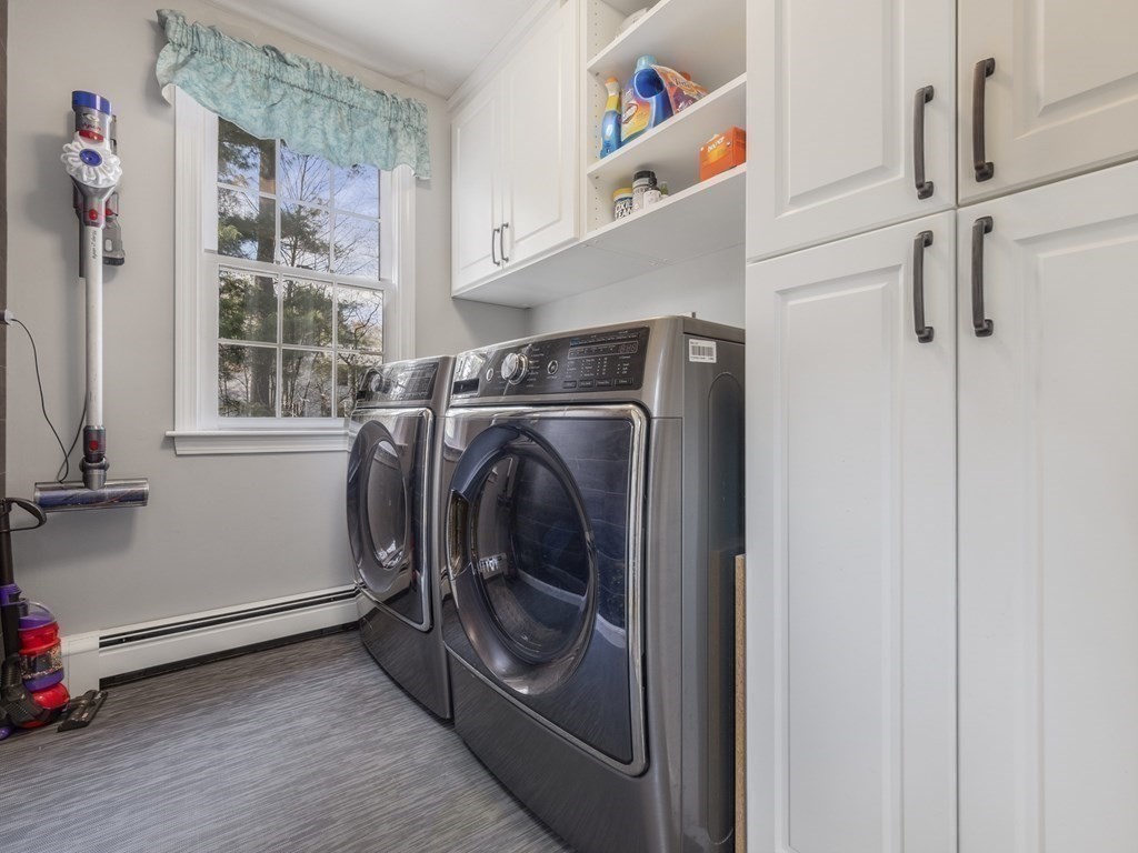 2 Deer Run Road Easton, MA 02356 - Photo 35 of 42 a utility room with dryer and washer