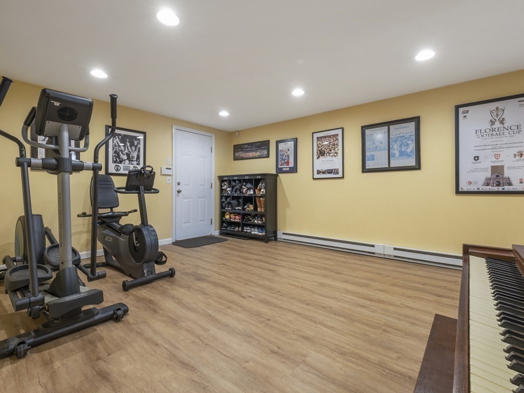 2 Deer Run Road Easton, MA 02356 - Photo 37 of 42 a view of a room with gym equipment