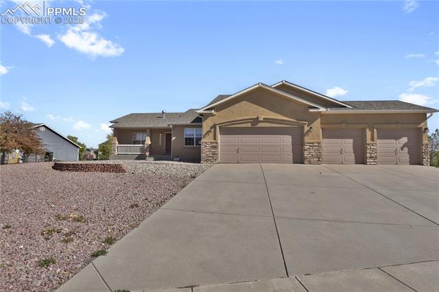 12237 Rio Secco Road Peyton, CO 80831 - Photo 2 of 45 Single story home with West Facing Driveway