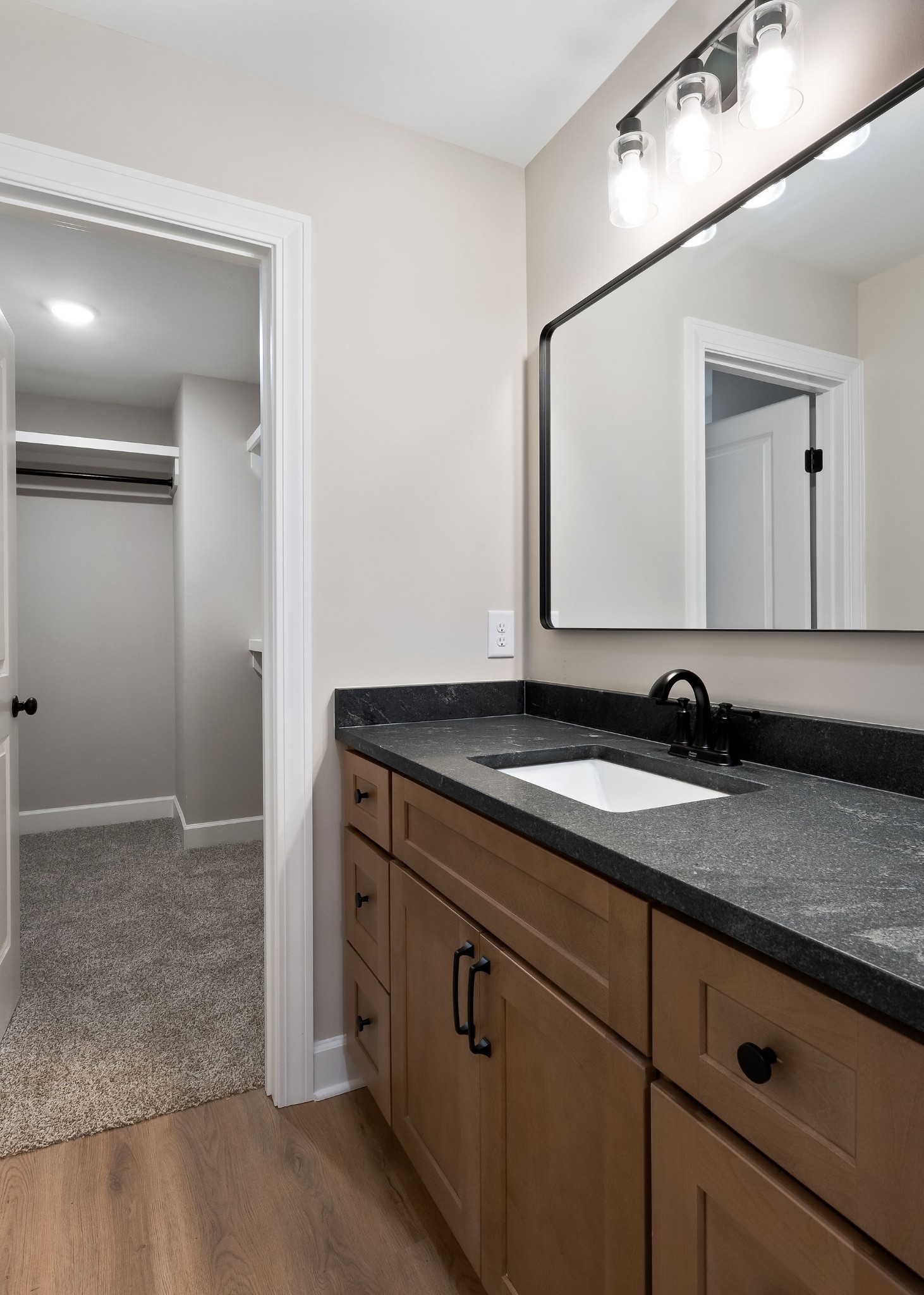 3535 Keltonburg Road Smithville, TN 37166 - Photo 28 of 37 a bathroom with a sink and a mirror