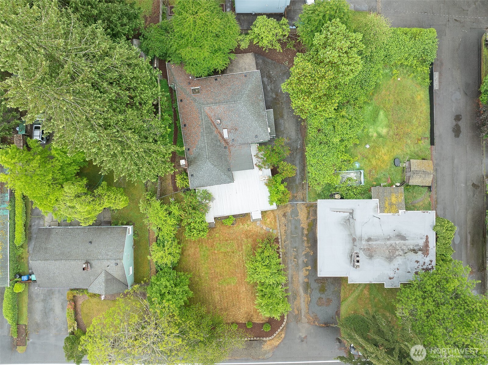 17633 10th Avenue Northeast Shoreline, WA 98155 - Photo 33 of 33 an aerial view of a house