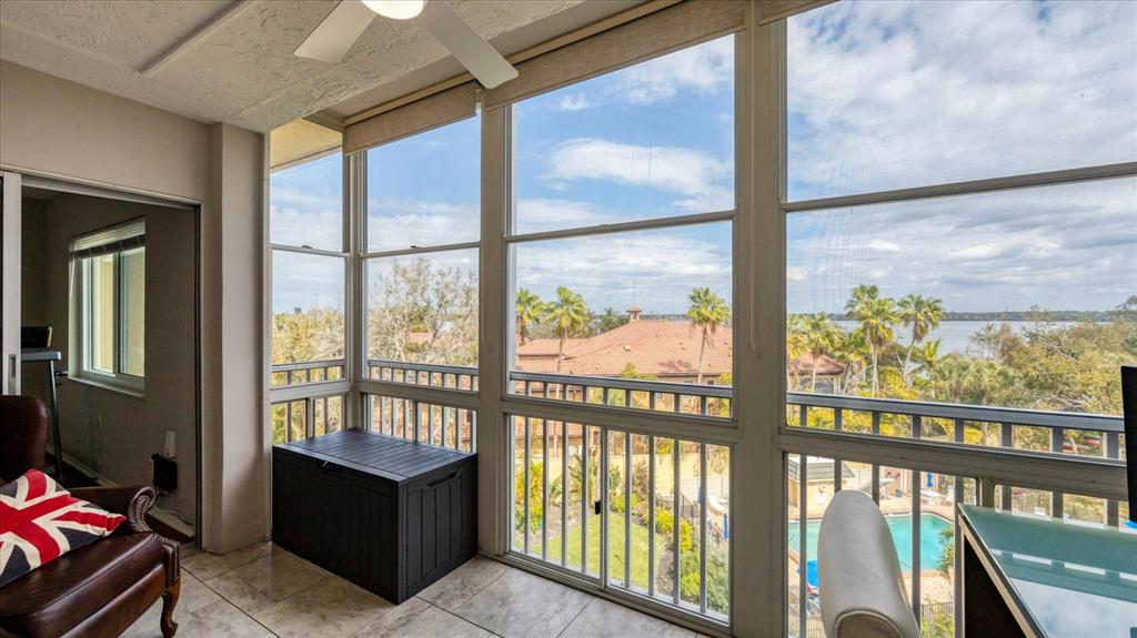 8625 Midnight Pass Road, Unit 506B Sarasota, FL 34242 - Photo 29 of 37 a view of a city from a balcony