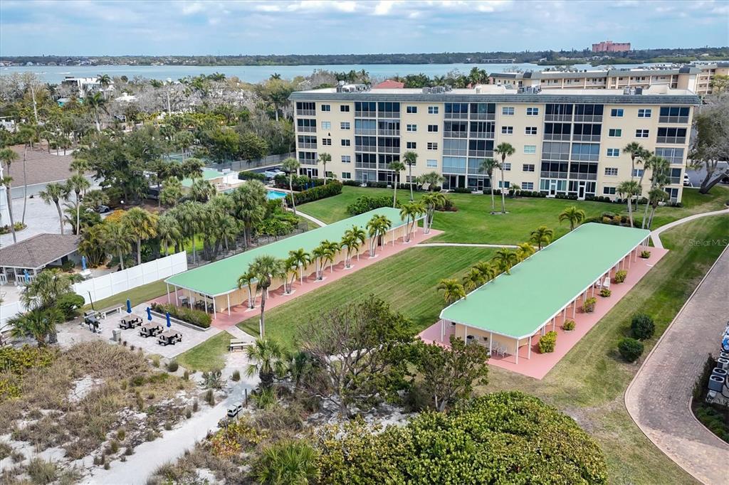 8625 Midnight Pass Road, Unit 506B Sarasota, FL 34242 - Photo 31 of 37 an aerial view of a house