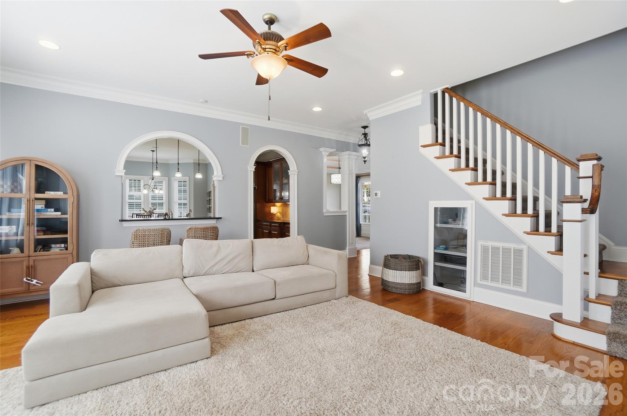 3383 Keady Mill Loop Kannapolis, NC 28081 - Photo 14 of 47 a living room with furniture and a large window