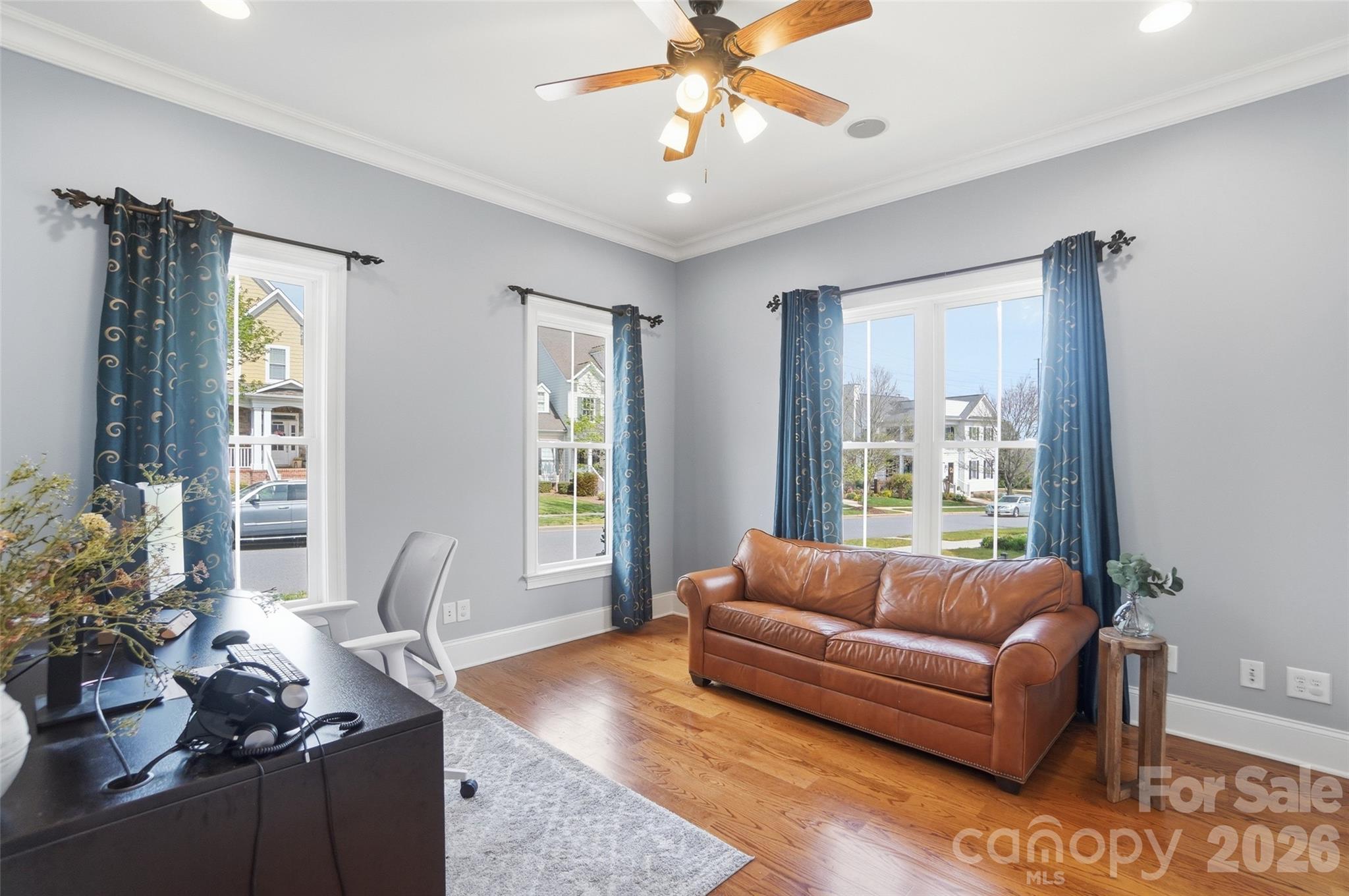 3383 Keady Mill Loop Kannapolis, NC 28081 - Photo 16 of 47 a living room with furniture and a large window