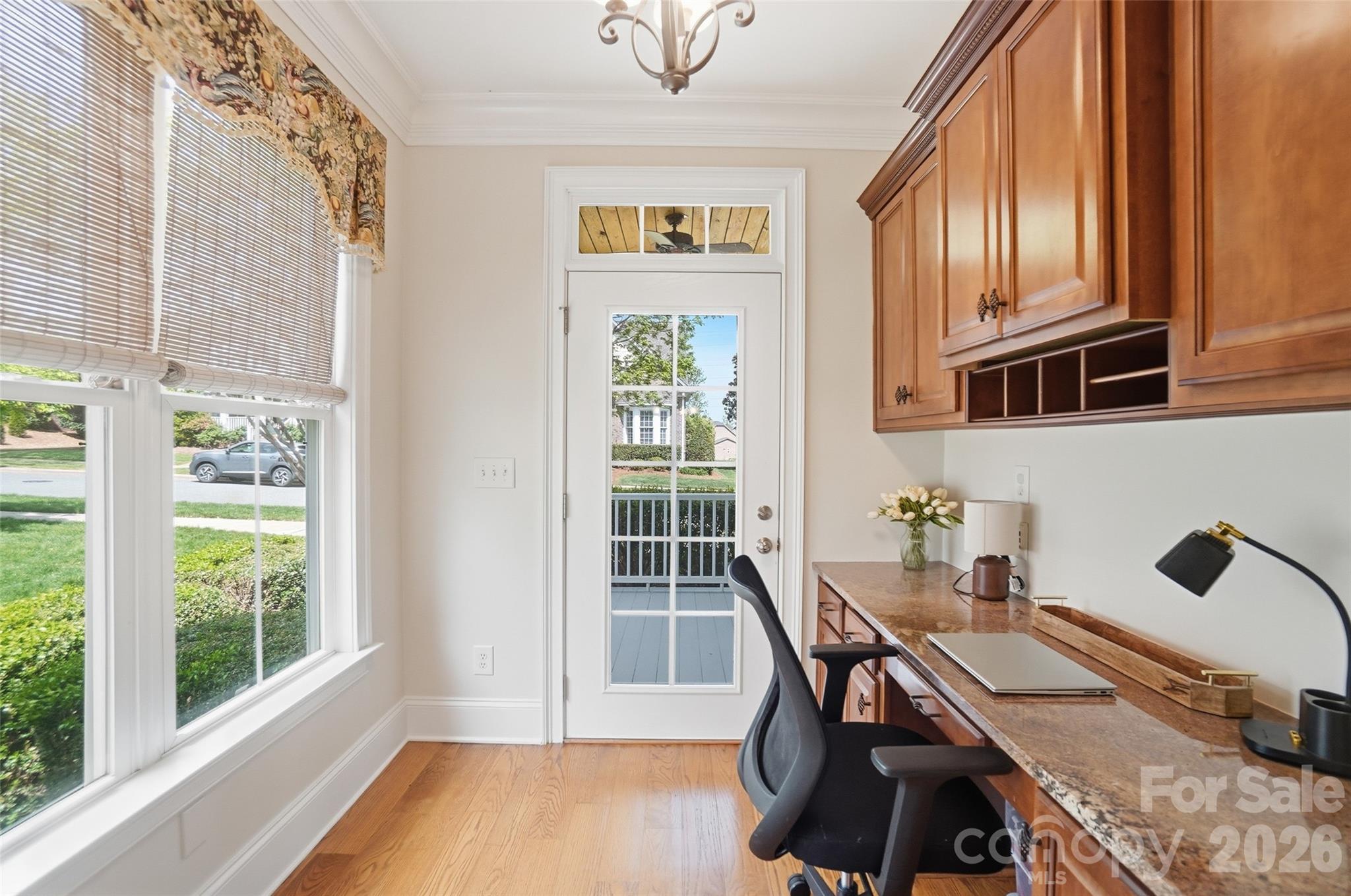 3383 Keady Mill Loop Kannapolis, NC 28081 - Photo 20 of 47 a view of a dining room with furniture window and wooden floor