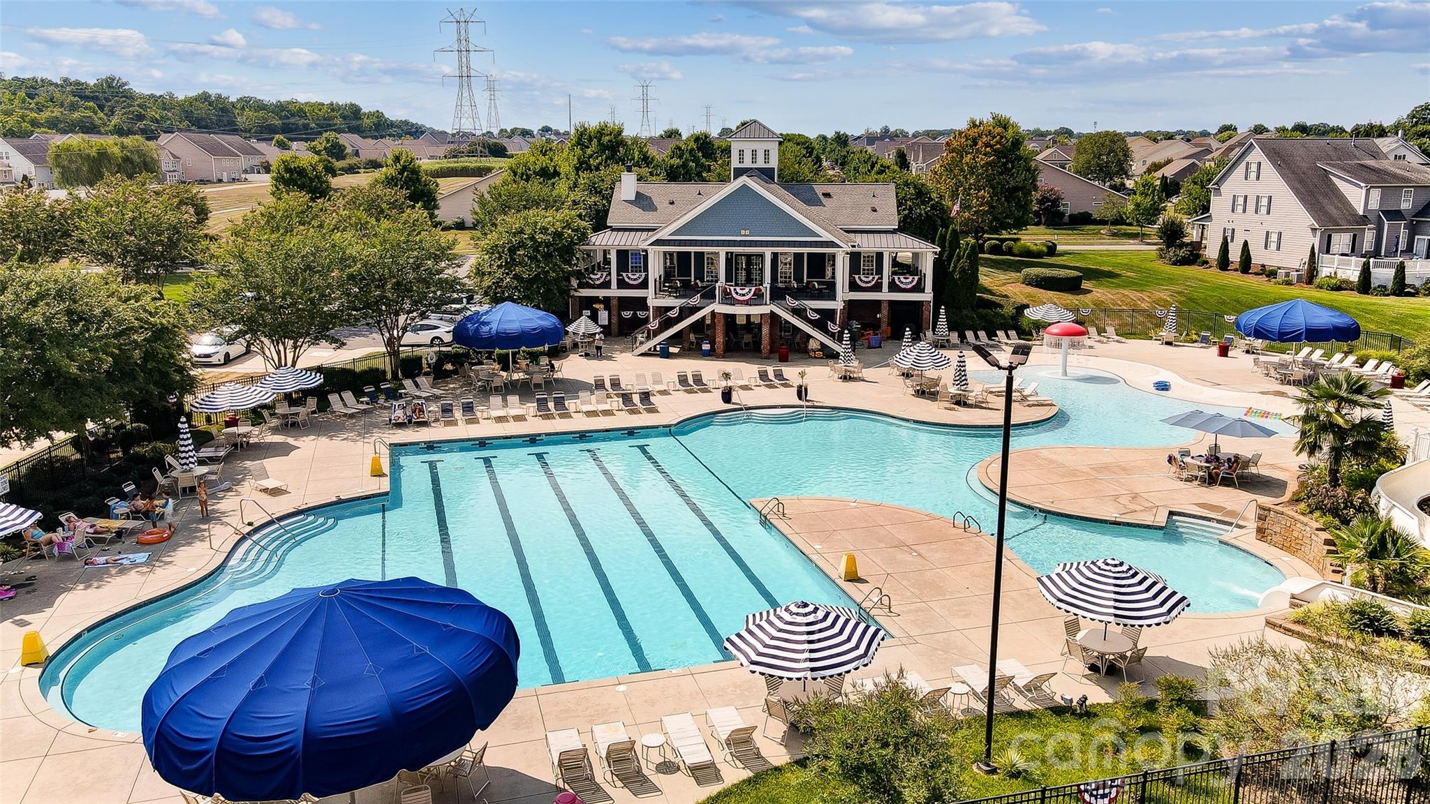 3383 Keady Mill Loop Kannapolis, NC 28081 - Photo 43 of 47 swimming pool view with a seating space