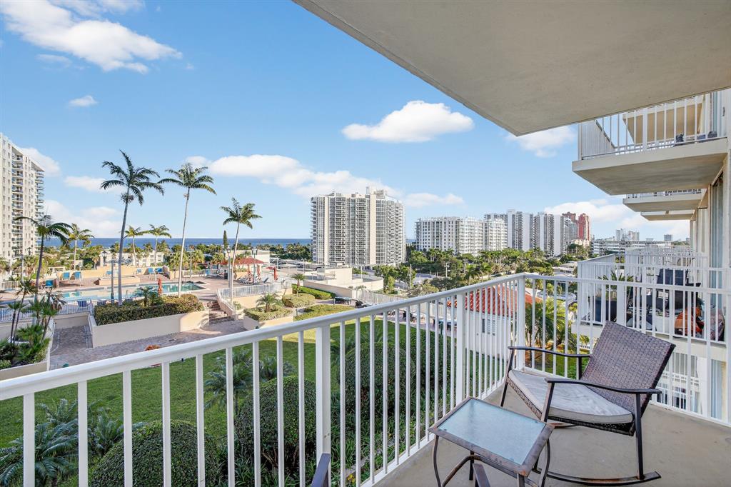 3020 Northeast 32nd Avenue, Unit 819 Fort Lauderdale, FL 33308 - Photo 1 of 68 a view of a chairs and table in the balcony