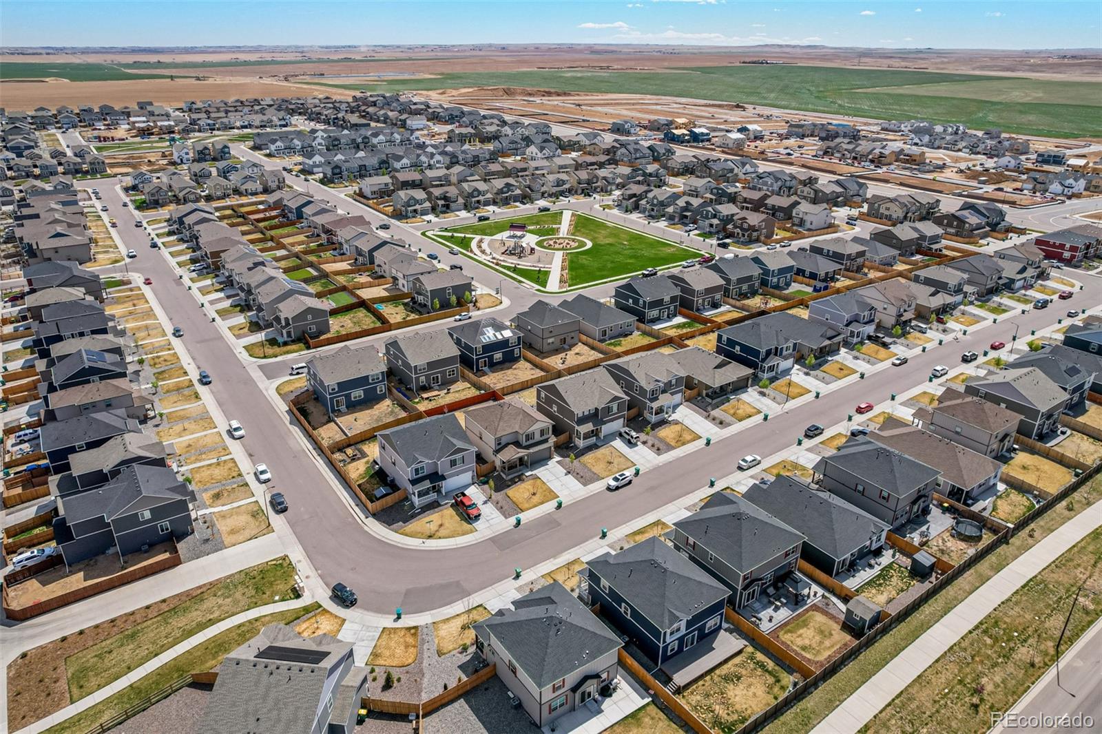 773 Allium Street Watkins, CO 80137 - Photo 41 of 46 an aerial view of a city
