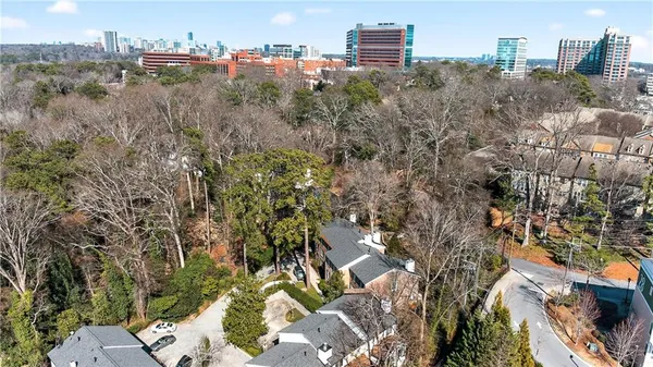 a view of small yard