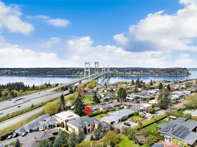 a view of a balcony with city view