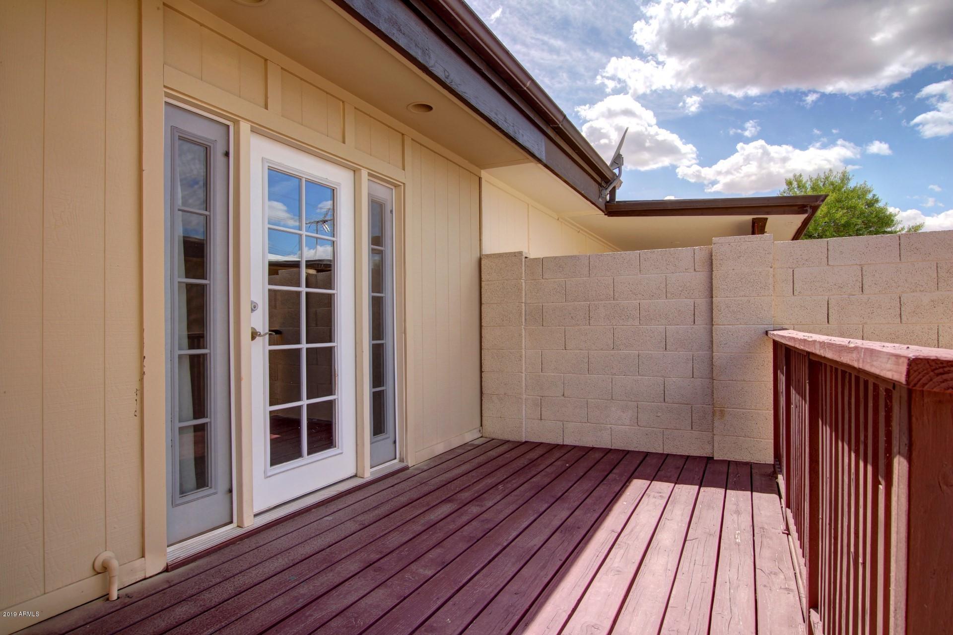 2524 East Wagoner Road Phoenix, AZ 85032 - Photo 14 of 17 Master Bedroom Deck