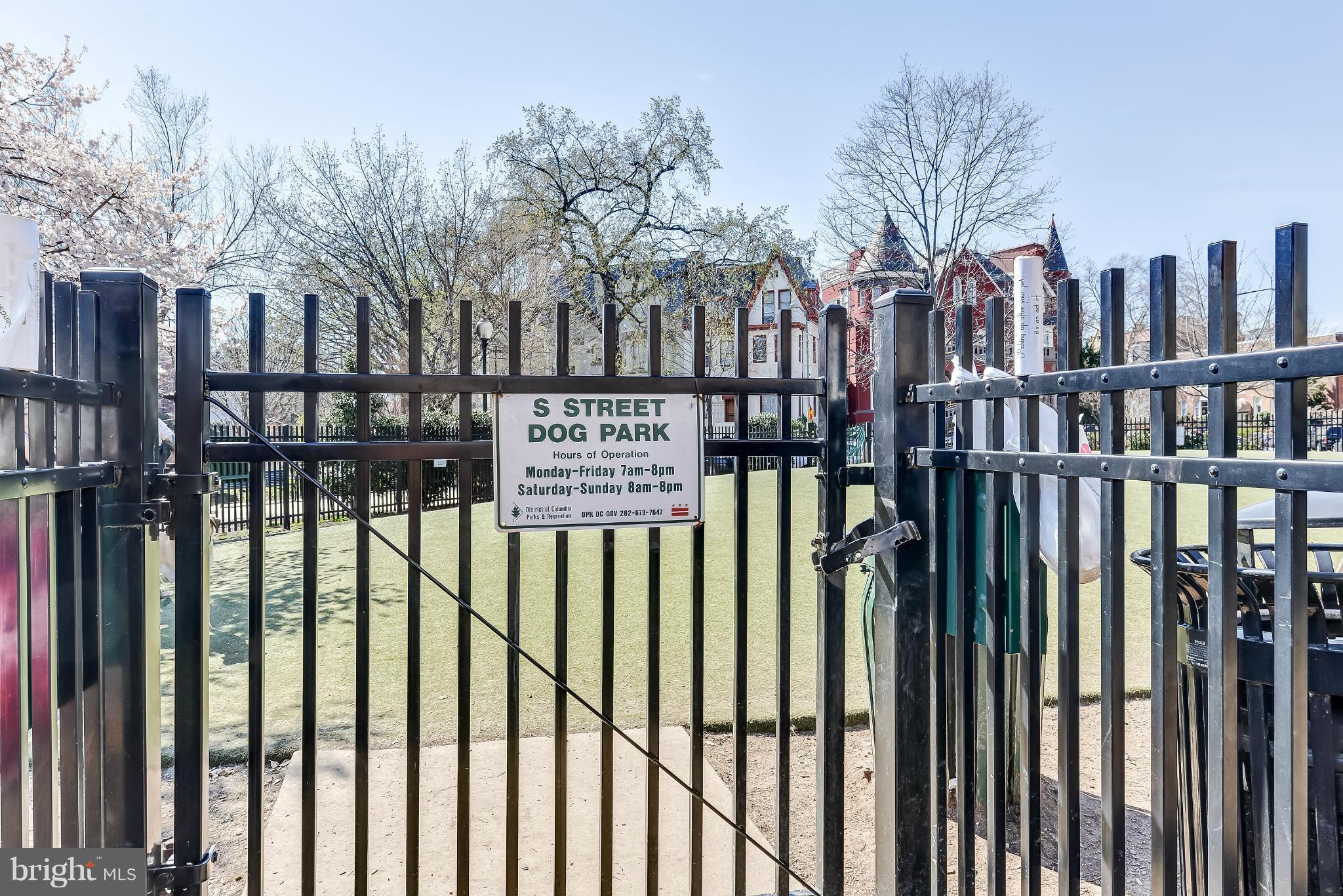 1830 17th Street Northwest, Unit 606 Washington, DC 20009 - Photo 22 of 26 Dog park near this pet friendly building!