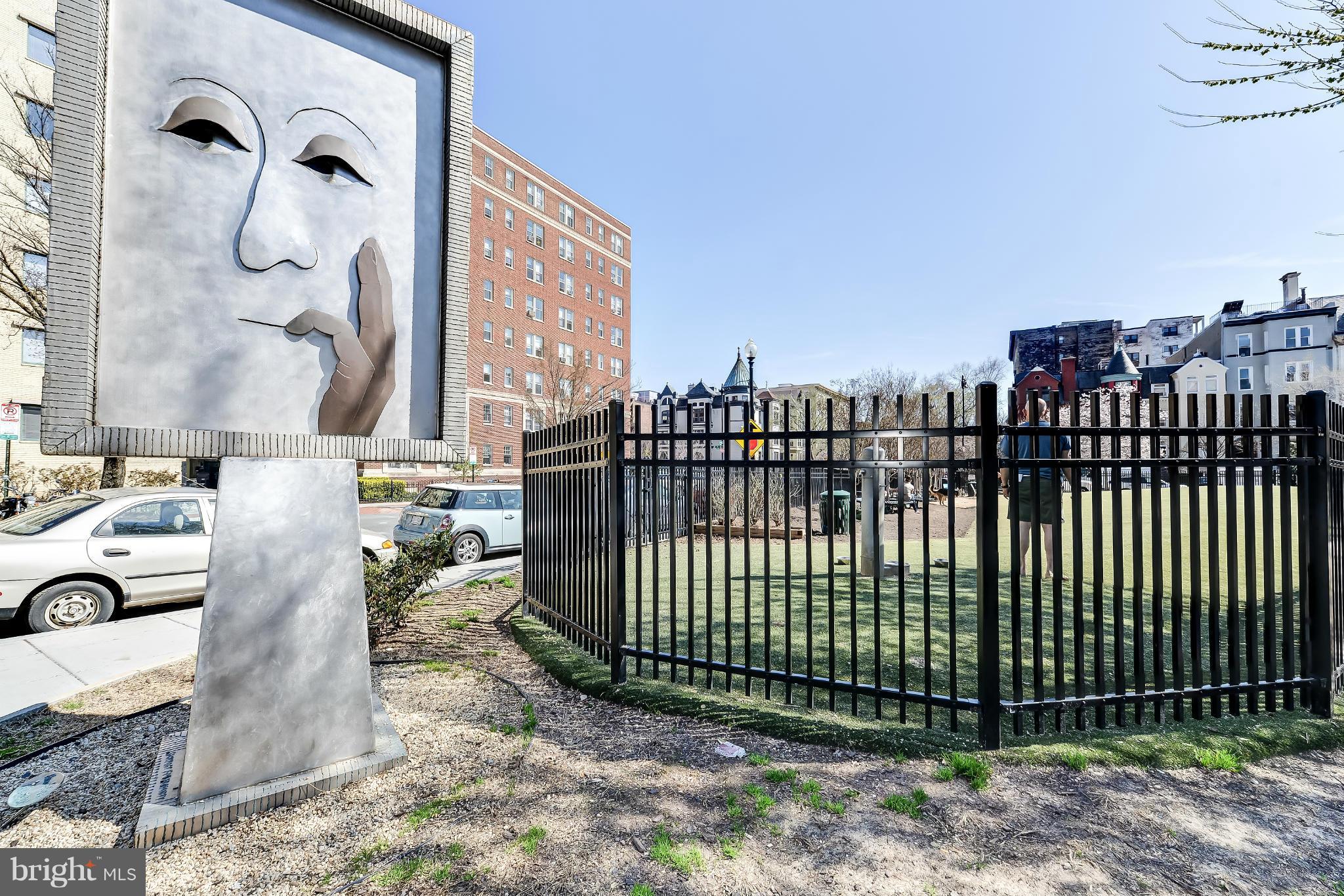 1830 17th Street Northwest, Unit 606 Washington, DC 20009 - Photo 23 of 26 Parks and art feed the soul!