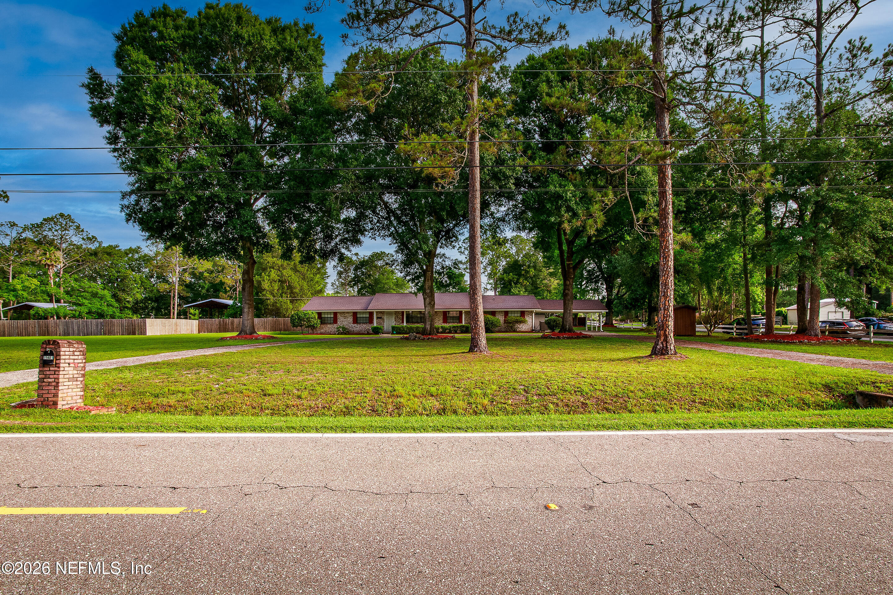 11401 Old Plank Road Jacksonville, FL 32220 - Photo 3 of 42 a view of a park with large trees