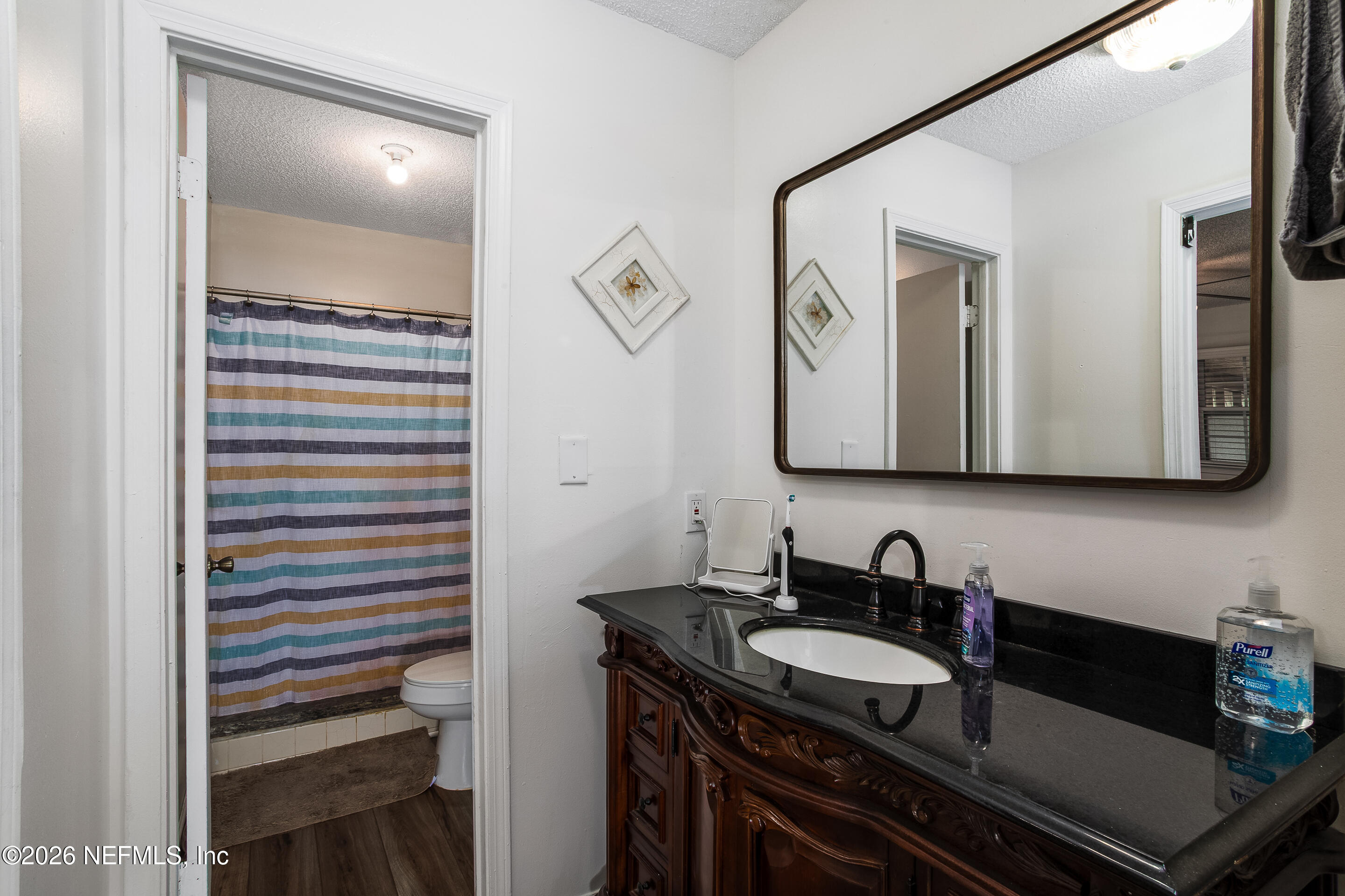 11401 Old Plank Road Jacksonville, FL 32220 - Photo 36 of 42 a bathroom with a sink and a mirror