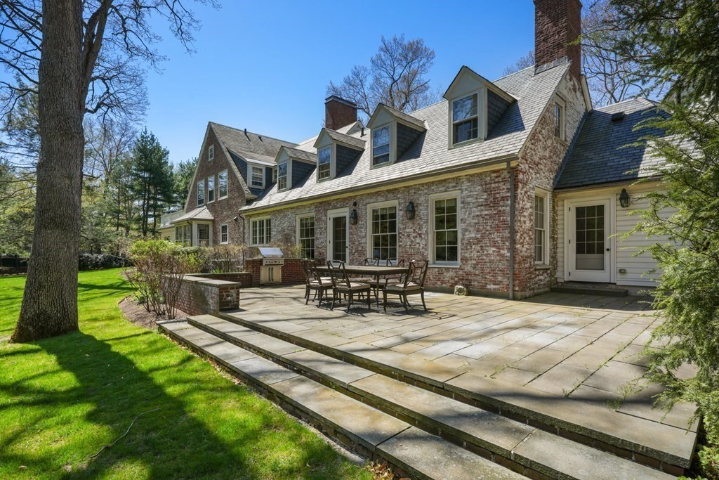 20 Sears Road Brookline, MA 02445 - Photo 38 of 40 a view of house with outdoor seating area