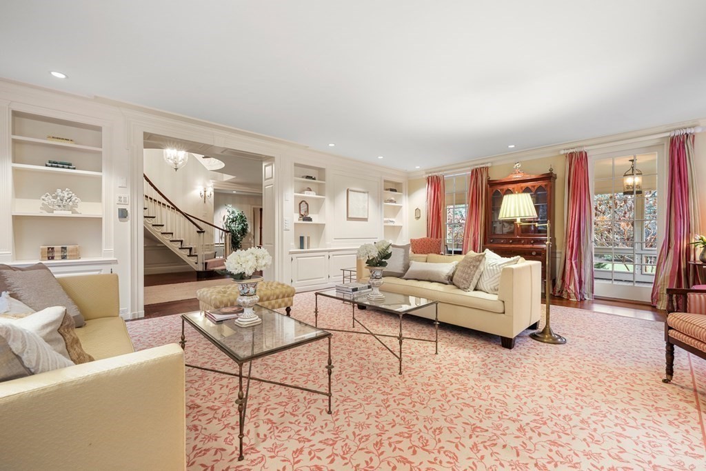 20 Sears Road Brookline, MA 02445 - Photo 5 of 40 a living room with furniture and a large window