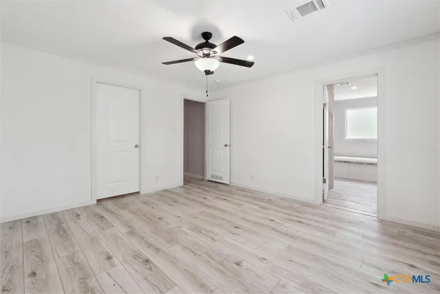 wooden floor in an empty room
