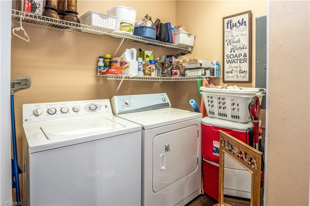 450 Bayfront Place, Unit 4508 Naples, FL 34102 - Photo 14 of 24 a utility room with dryer and washer