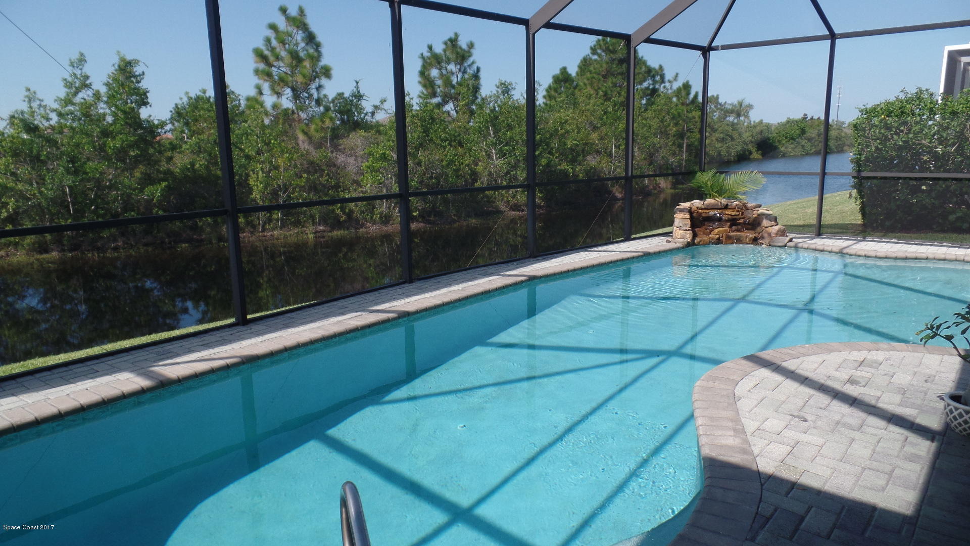 4340 Stoney Point Road Melbourne, FL 32940 - Photo 4 of 40 Pool and water view