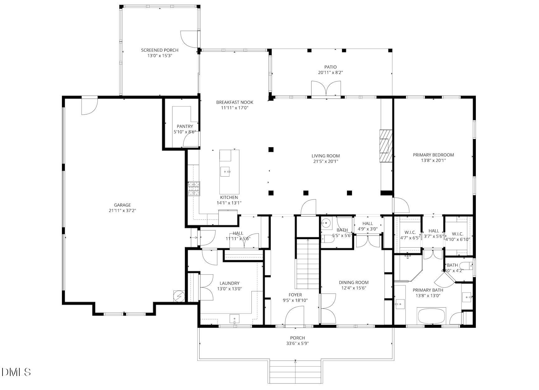 1200 Lake Wendell Road Wendell, NC 27591 - Photo 10 of 11 a picture of floor plan