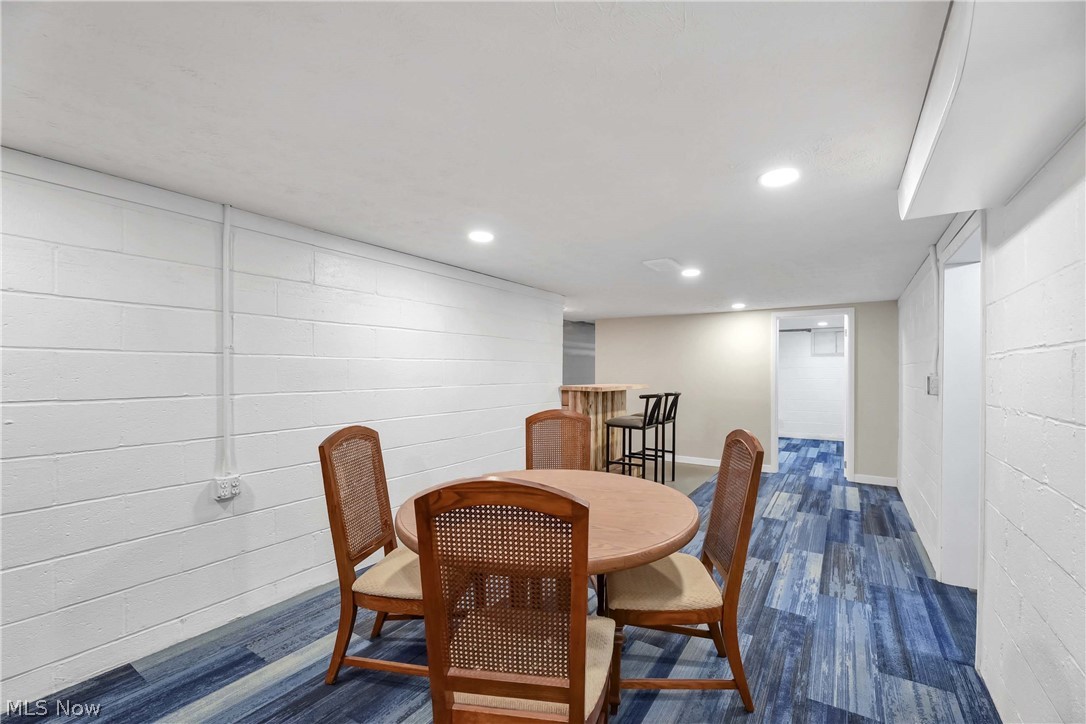 7528 State Road Parma, OH 44129 - Photo 28 of 40 Dining room featuring dark wood-type flooring