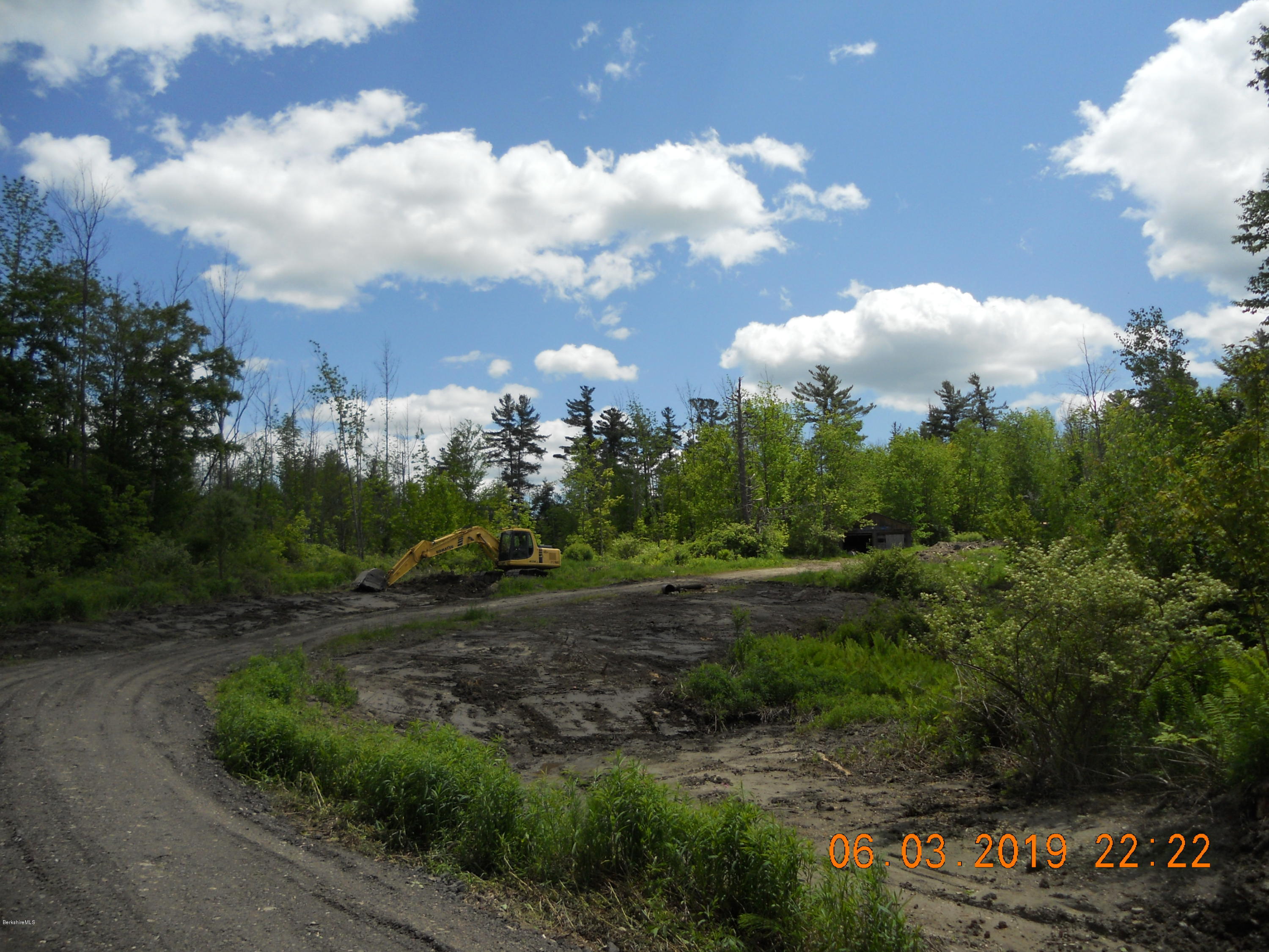 828 Wells Road Cheshire, MA 01225 - Photo 5 of 11 clearing on lot